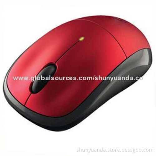 Wireless Mouse, Reception Range, 25m Transmission Frequency, 2.4GHz/5-battery Powered